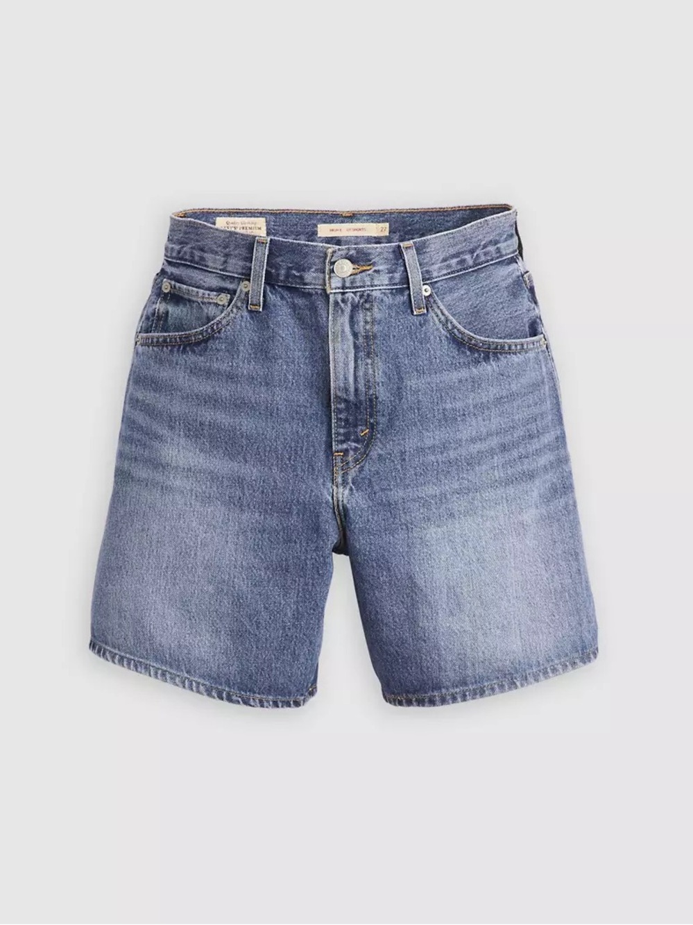 Levi's Women's high Rise Blue Denim Shorts
